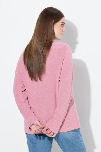 Plus size veliki brojevi Kardigan s ukrasnim kopčanjem na vezice za punije