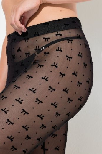 Plus size veliki brojevi Tajice od prozirne mreže za punije