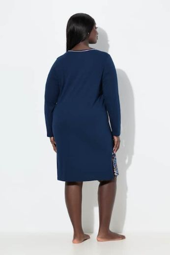 Plus size veliki brojevi Spavaćica dugih rukava 2 komada za punije