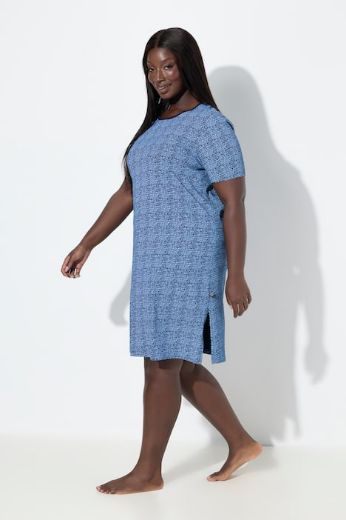 Plus size veliki brojevi Spavaćica kratkih rukava za punije