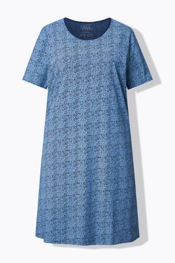 Plus size veliki brojevi Spavaćica kratkih rukava za punije