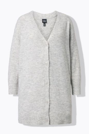 Plus size veliki brojevi Kardigan na kopčanje za punije