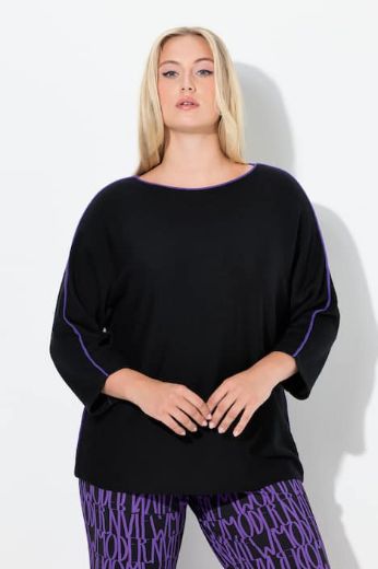Plus size veliki brojevi Pulover 3/4 rukava za punije
