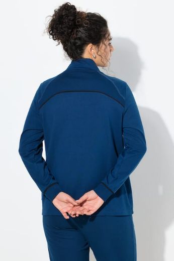 Plus size veliki brojevi Trenirka gornji dio s patentnim zatvaračem za punije