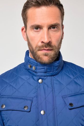 Plus size veliki brojevi Jakna štepana s džepovima za punije