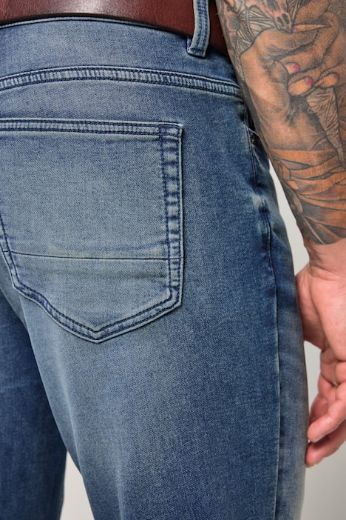 Plus size veliki brojevi Traperice od rastezljivog trapera za punije