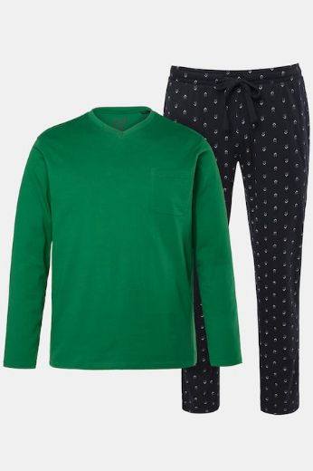 Plus size veliki brojevi Pidžama dugih rukava i dugih nogavica za punije