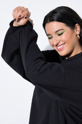 Plus size veliki brojevi Haljina dugih rukava s kapuljačom za punije