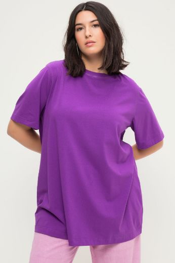 Plus size veliki brojevi Majica dugi model kratkih rukava za punije