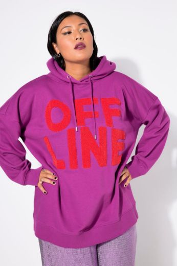 Plus size veliki brojevi Majica dugih rukava s natpisom za punije