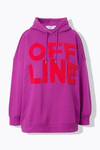 Plus size veliki brojevi Majica dugih rukava s natpisom za punije