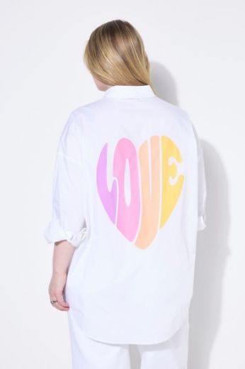 Plus size veliki brojevi Košulja dugih rukava šireg kroja za punije