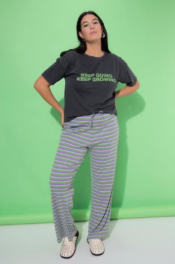 Plus size veliki brojevi Hlače širokih nogavica za punije