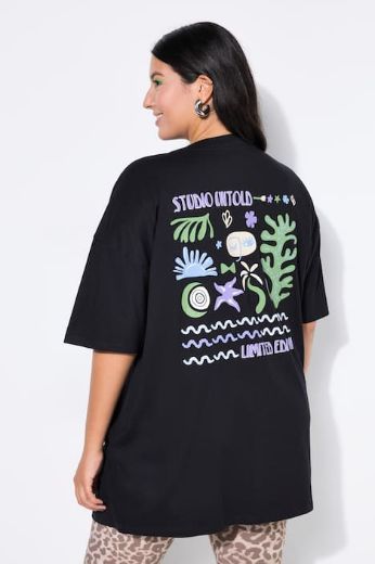 Plus size veliki brojevi Majica kratkih rukava šireg kroja za punije