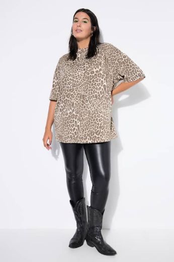 Plus size veliki brojevi Majica kratkih rukava šireg kroja za punije