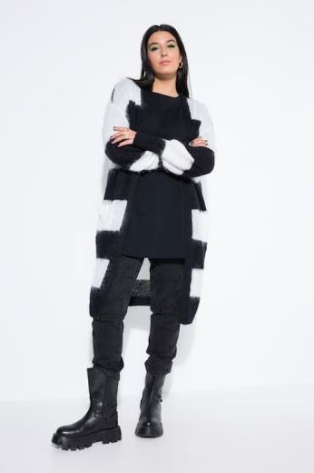 Plus size veliki brojevi Kardigan dužeg kroja za punije