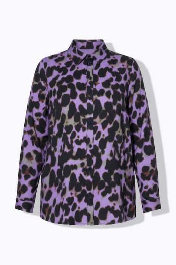 Plus size veliki brojevi Košulja dugih rukava dužeg kroja za punije