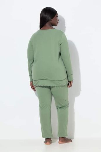 Plus size veliki brojevi Pidžama dugi rukavi za punije