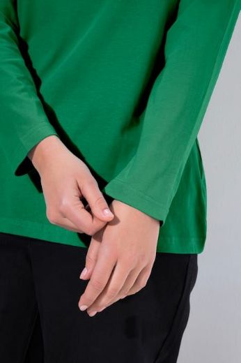 Plus size veliki brojevi Majica dugi rukavi okrugli izrez za punije