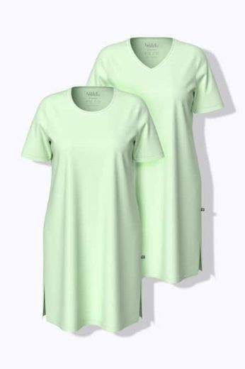 Plus size veliki brojevi Spavaćice 2 komada motiv točkica za punije