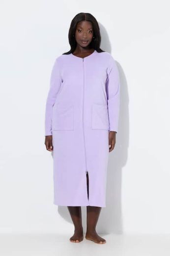 Plus size veliki brojevi Bademantil s džepovima za punije