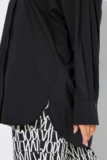 Plus size veliki brojevi Košulja dugih rukava skrivenog kopčanja za punije