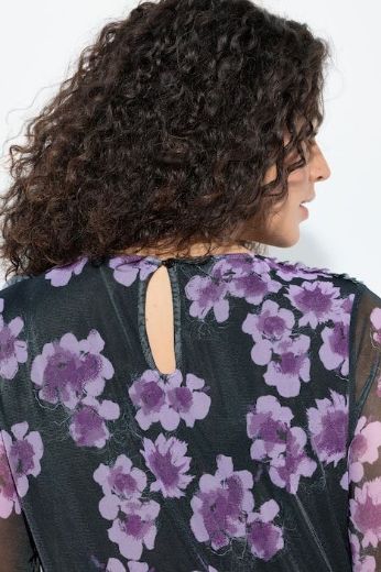 Plus size veliki brojevi Haljina cvjetni motiv za punije