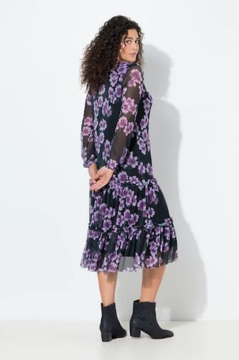 Plus size veliki brojevi Haljina cvjetni motiv za punije