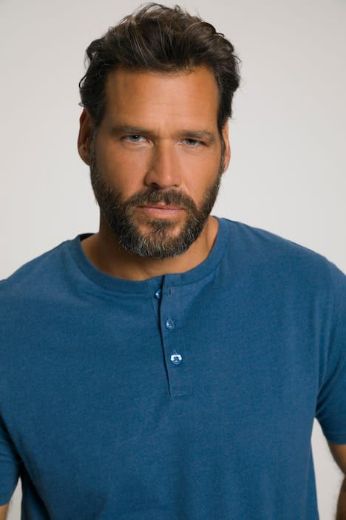 Plus size veliki brojevi Majica kratkih rukava s gumbićima za punije