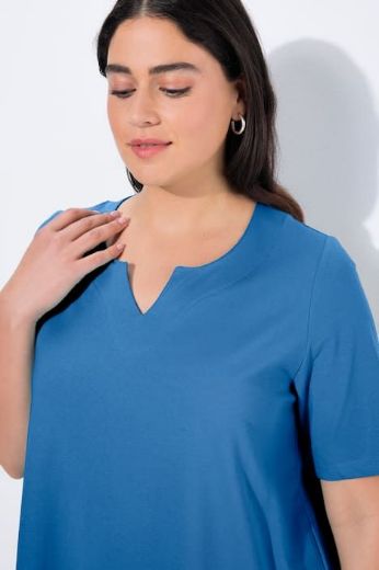 Plus size veliki brojevi Majica A kroj V ovratnik za punije