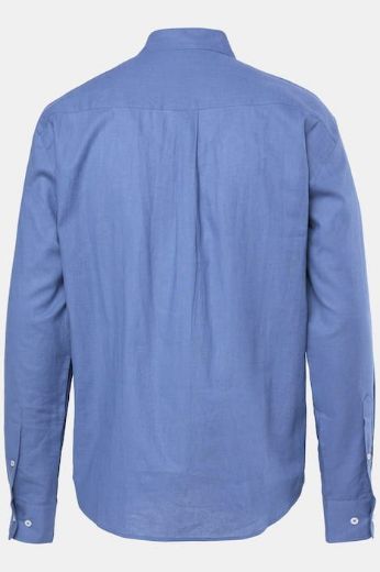 Plus size veliki brojevi Košulja lanena dugih rukava za punije