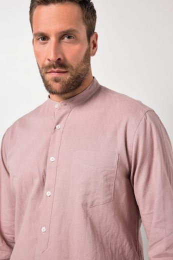 Plus size veliki brojevi Košulja lanena za punije