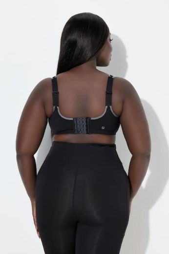 Plus size veliki brojevi Grudnjak sportski s podesivim naramenicama za punije