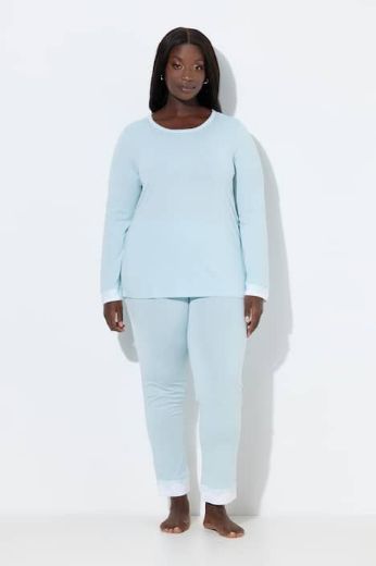 Plus size veliki brojevi Pidžama s dodatkom ukrasne čipke za punije