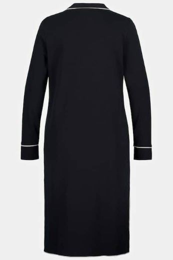 Plus size veliki brojevi Spavaćica V ovratnika dugih rukava za punije