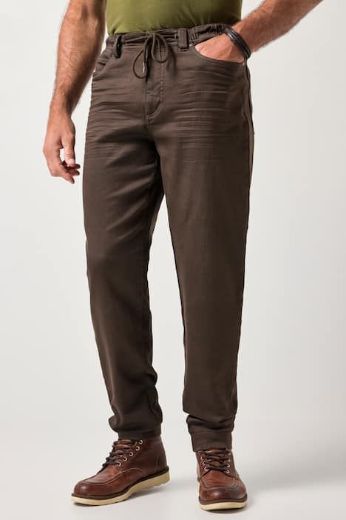 Plus size veliki brojevi Hlače na vezanje za punije