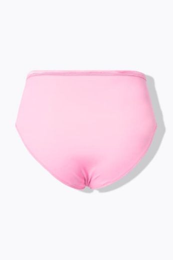 Plus size veliki brojevi Gaćice od mikrofibre s dodatkom ukrasne čipke za punije