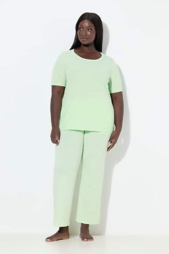 Plus size veliki brojevi Pidžama s kratkim rukavima i dugim nogavicama za punije