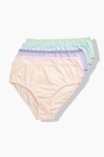 Plus size veliki brojevi Gaćice midi 5 komada za punije