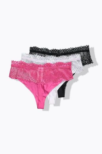 Plus size veliki brojevi Gaćice tange 3 komada za punije