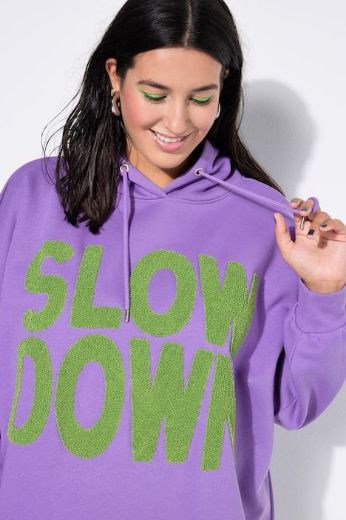 Plus size veliki brojevi Majica dugih rukava s natpisom za punije