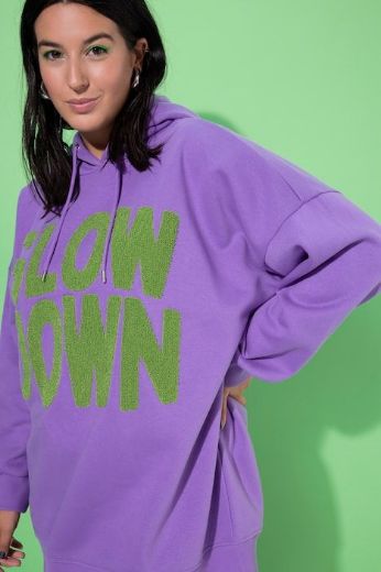 Plus size veliki brojevi Majica dugih rukava s natpisom za punije