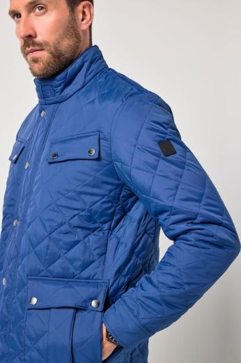 Plus size veliki brojevi Jakna štepana s džepovima za punije