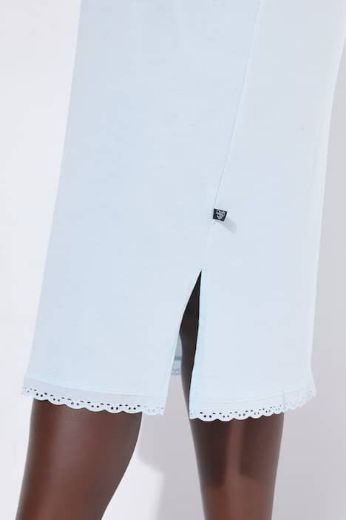 Plus size veliki brojevi Spavaćica 3/4 rukava s gumbićima za punije