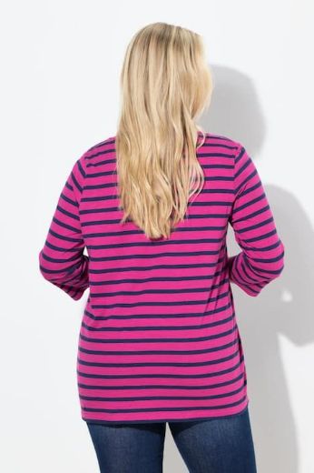 Plus size veliki brojevi Majica 3/4 rukava A kroja za punije