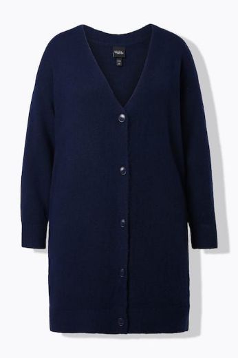 Plus size veliki brojevi Kardigan na kopčanje za punije