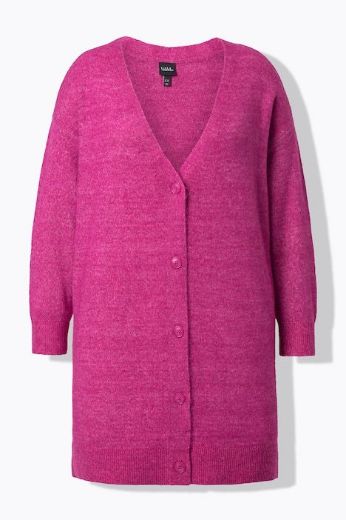 Plus size veliki brojevi Kardigan na kopčanje za punije