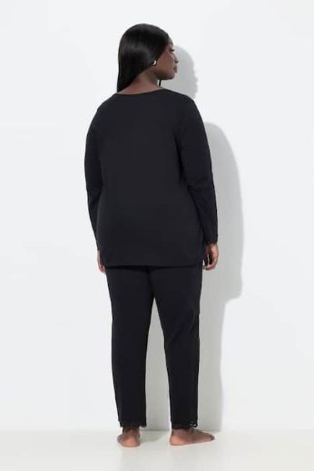 Plus size veliki brojevi Pidžama dugih rukava i dugih nogavica za punije