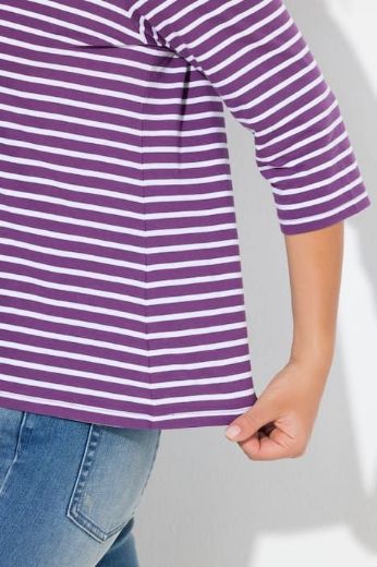 Plus size veliki brojevi Majica 3/4 rukava okruglog ovratnika za punije