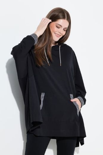 Plus size veliki brojevi Pončo s kapuljačom za punije